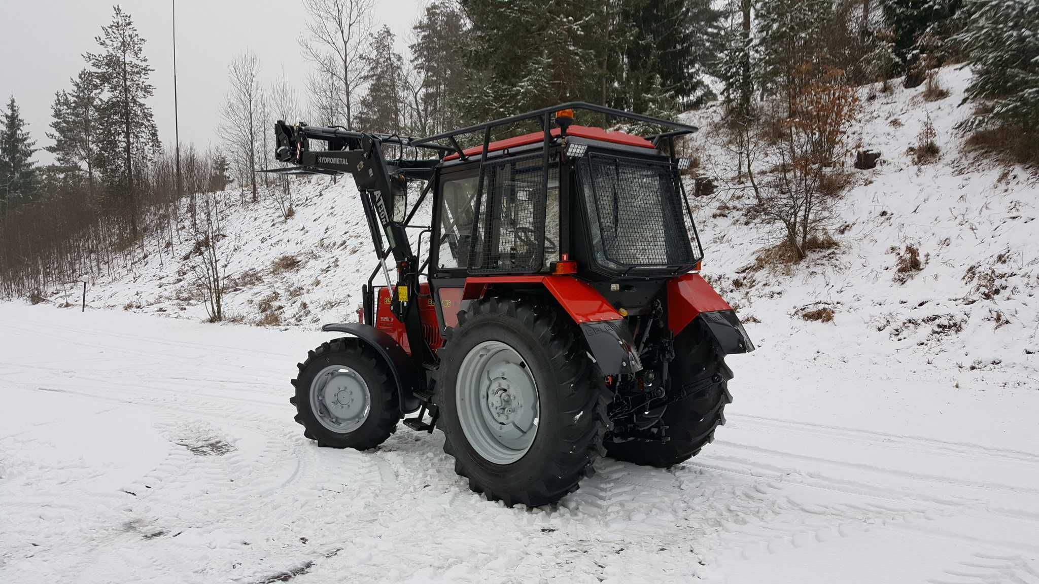 Ładowacz TUR AT-30 MTZ Belarus URSUS ZETOR New Holland JD FENDT Farmtr