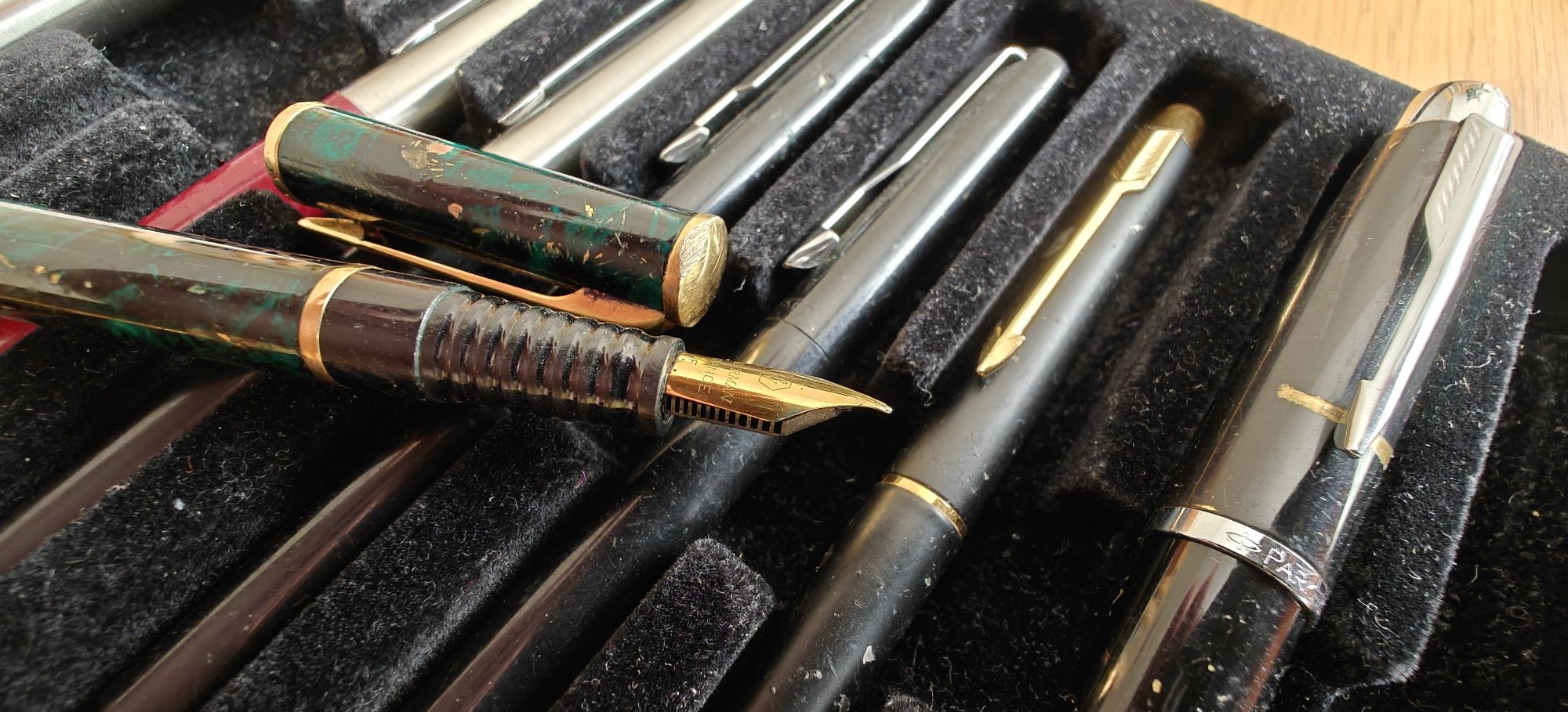 Zestaw piór wiecznych Parker + Waterman