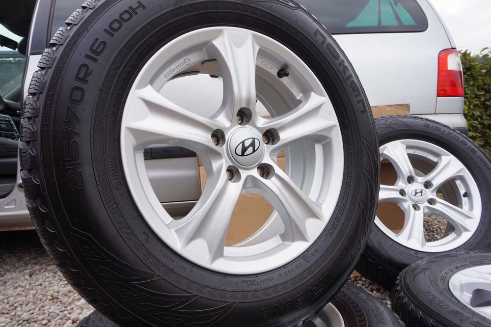 HYUNDAi iX35 TUSCON Kia Sportage ZIMOWE KOŁA opony felgi alum 5X114,3