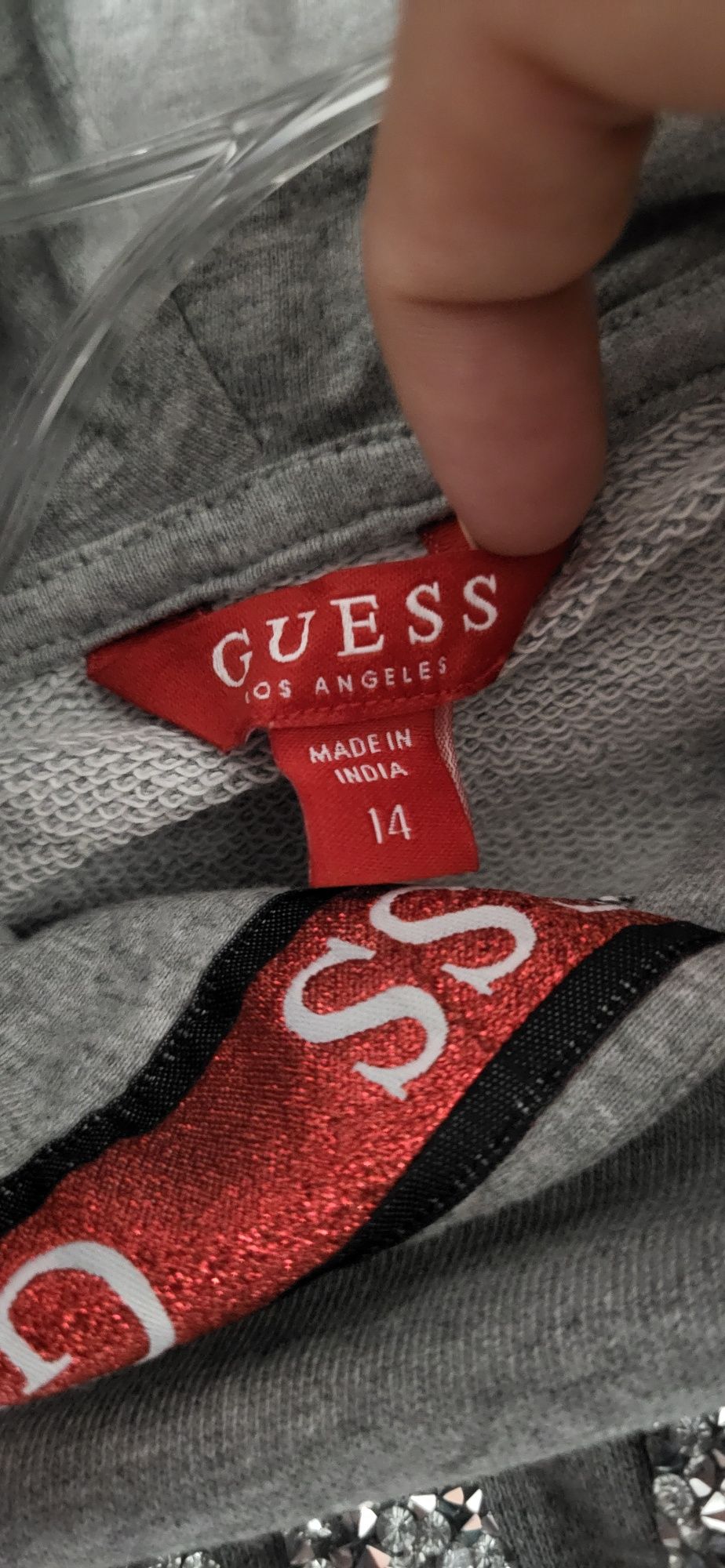 Dres firmy guess jak nowy xs szary