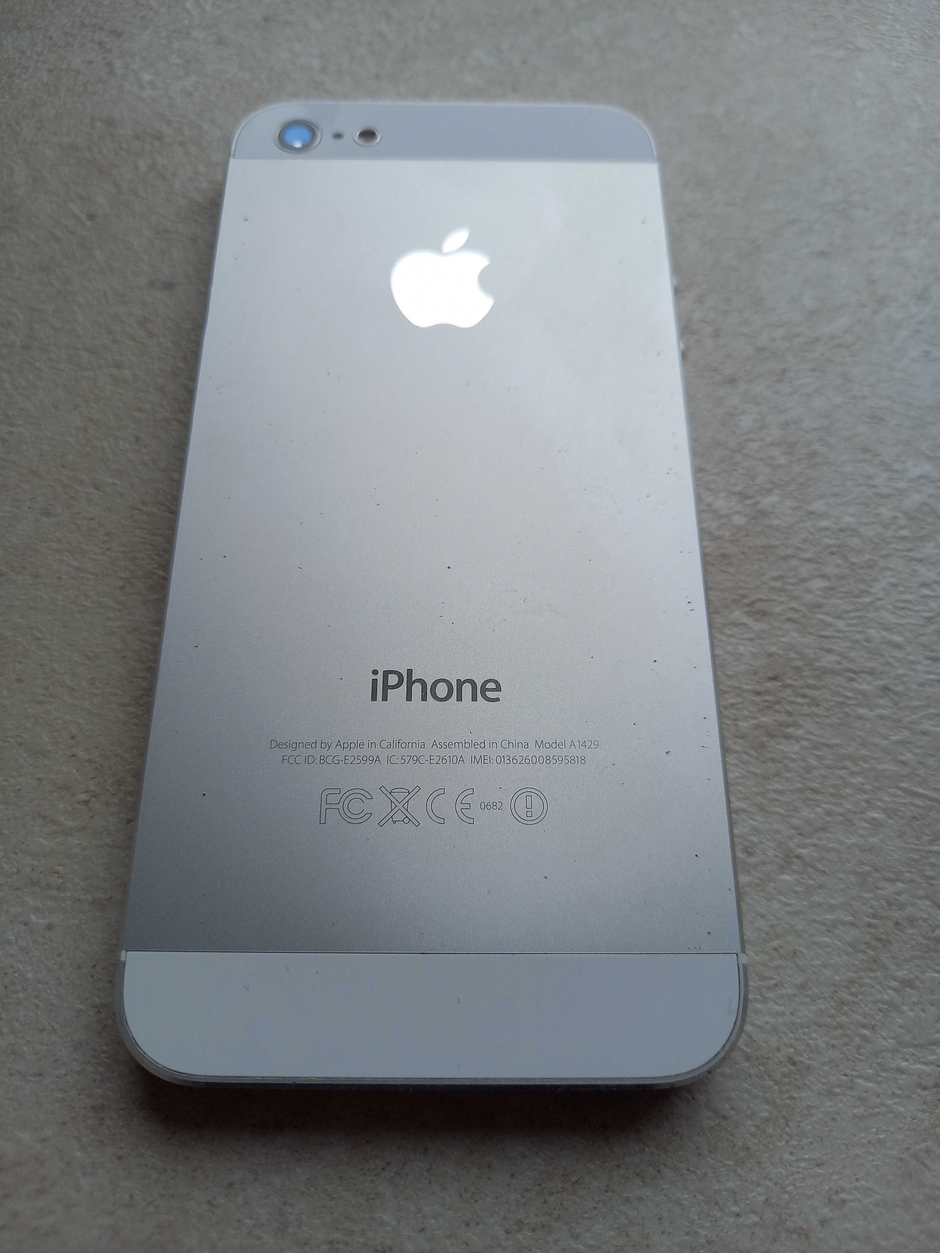 Telefon Apple iPhone 5 16GB Biały Super stan