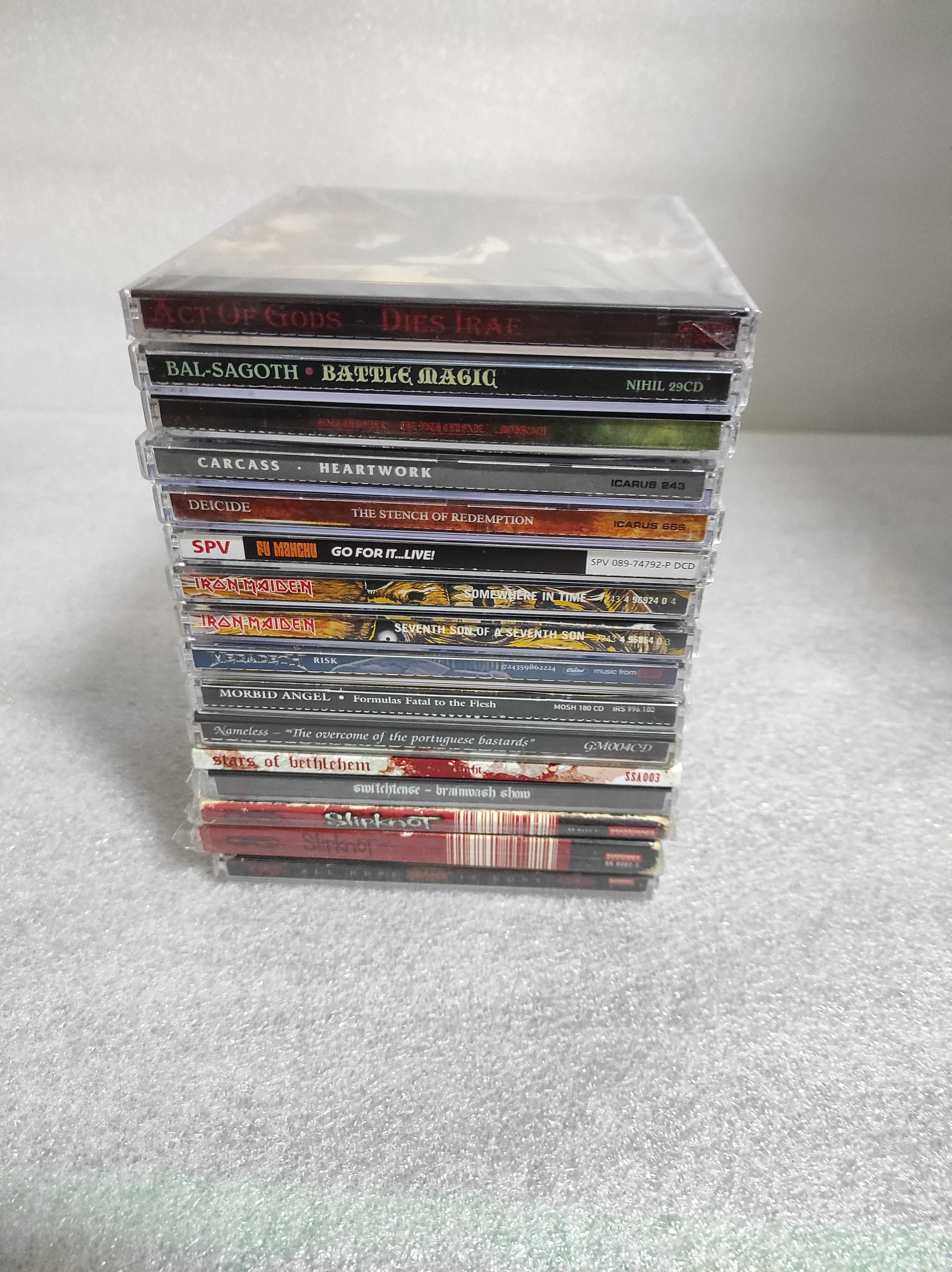 CD Iron Maiden Carcass Bolt Thrower Thrash Black Death Heavy Metal