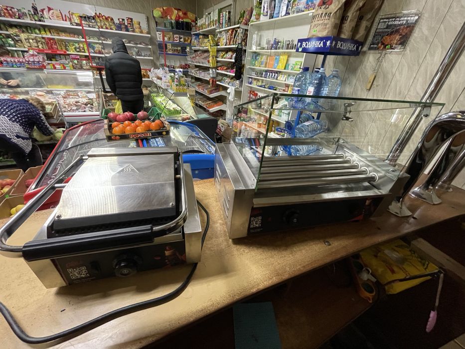 Продам грили , прижимной и роликовый для хотдогов