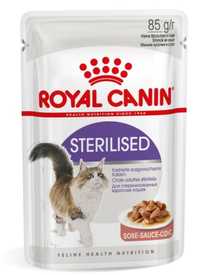 48szt ROYAL Canin Sterilised kawałki w sosie dla Kota