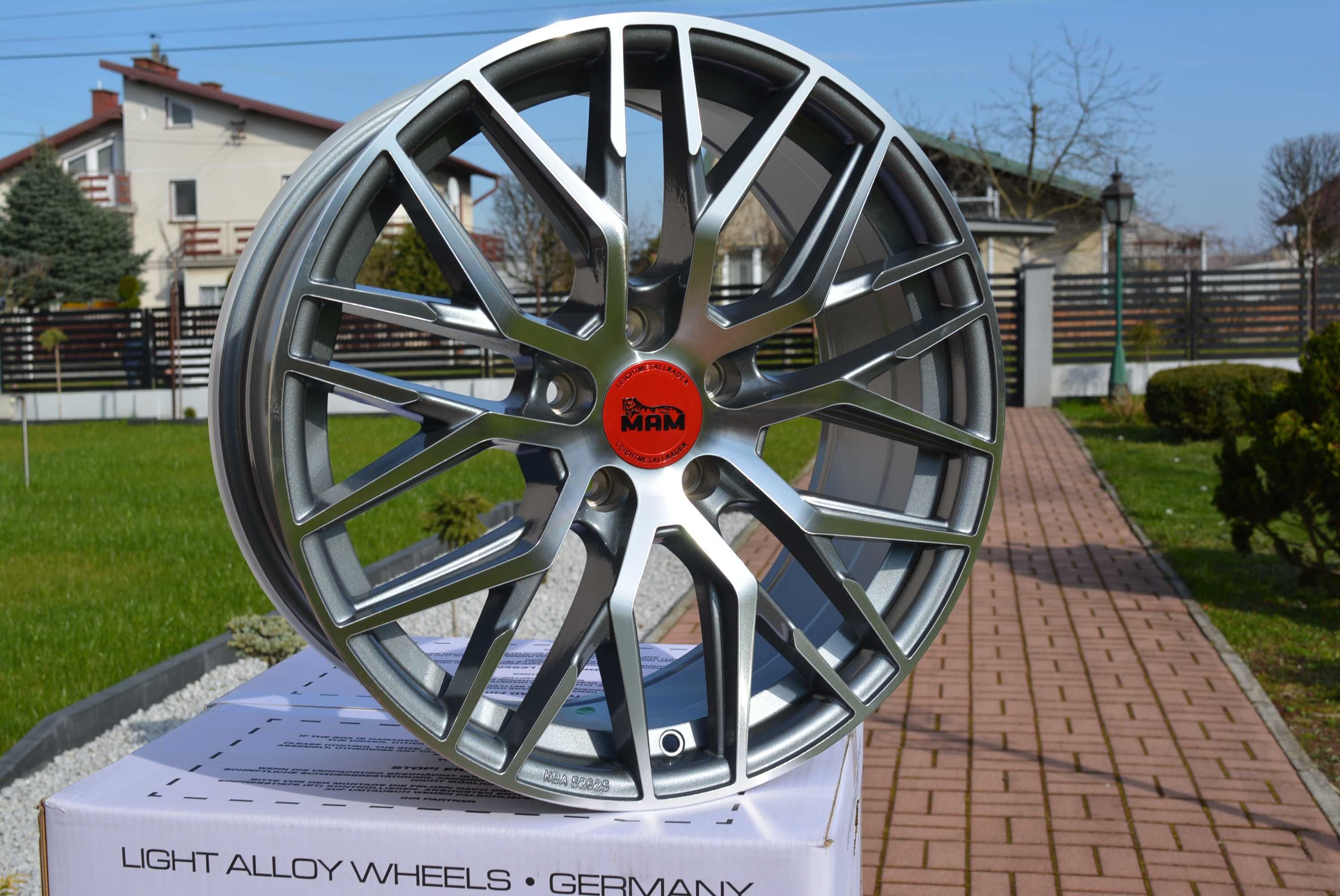 Felgi 18" 5x112 MAM RS4 Audi Seat Skoda Volkswagen Mercedes #370