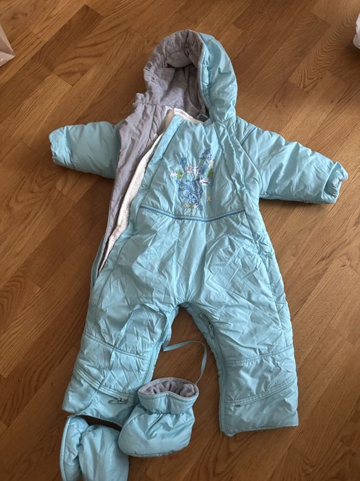 Продам зимовий комбінезон для хлопчика 74 розмір