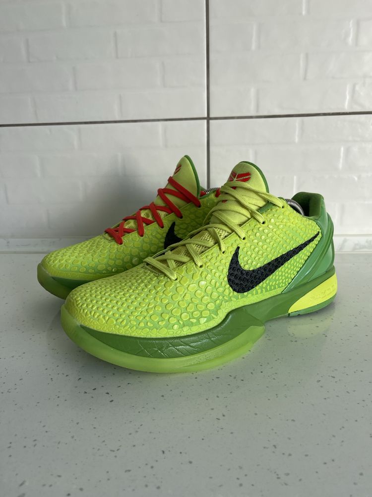 Кроссоки баскетбольние Nike Kobe 6 Protro Grinch.Кросівки Nike Kobe 6