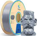 YOUSU Filament PVB 1,75 mm do Drukarek 3D i Długopisów 3D 1kg. Srebrny