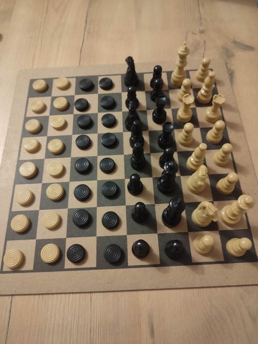 Szachy i warcaby 2w1