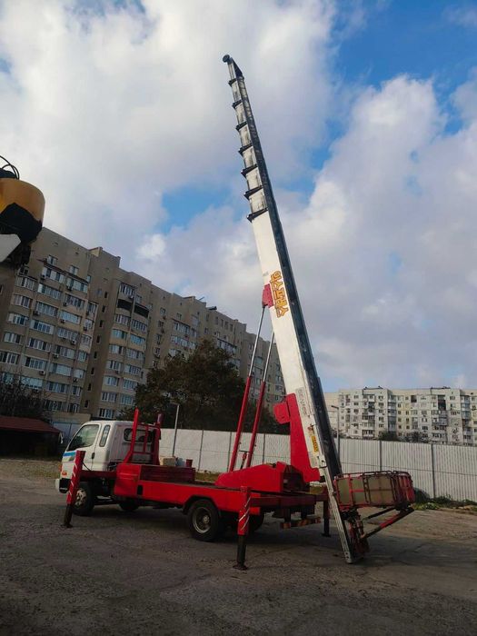 Услуги крана 5т, 10т аренда Одесса, кран-манипулятор, вишка-лифт