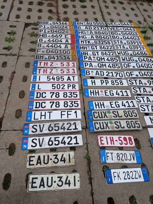 Tablice rejestracyjne