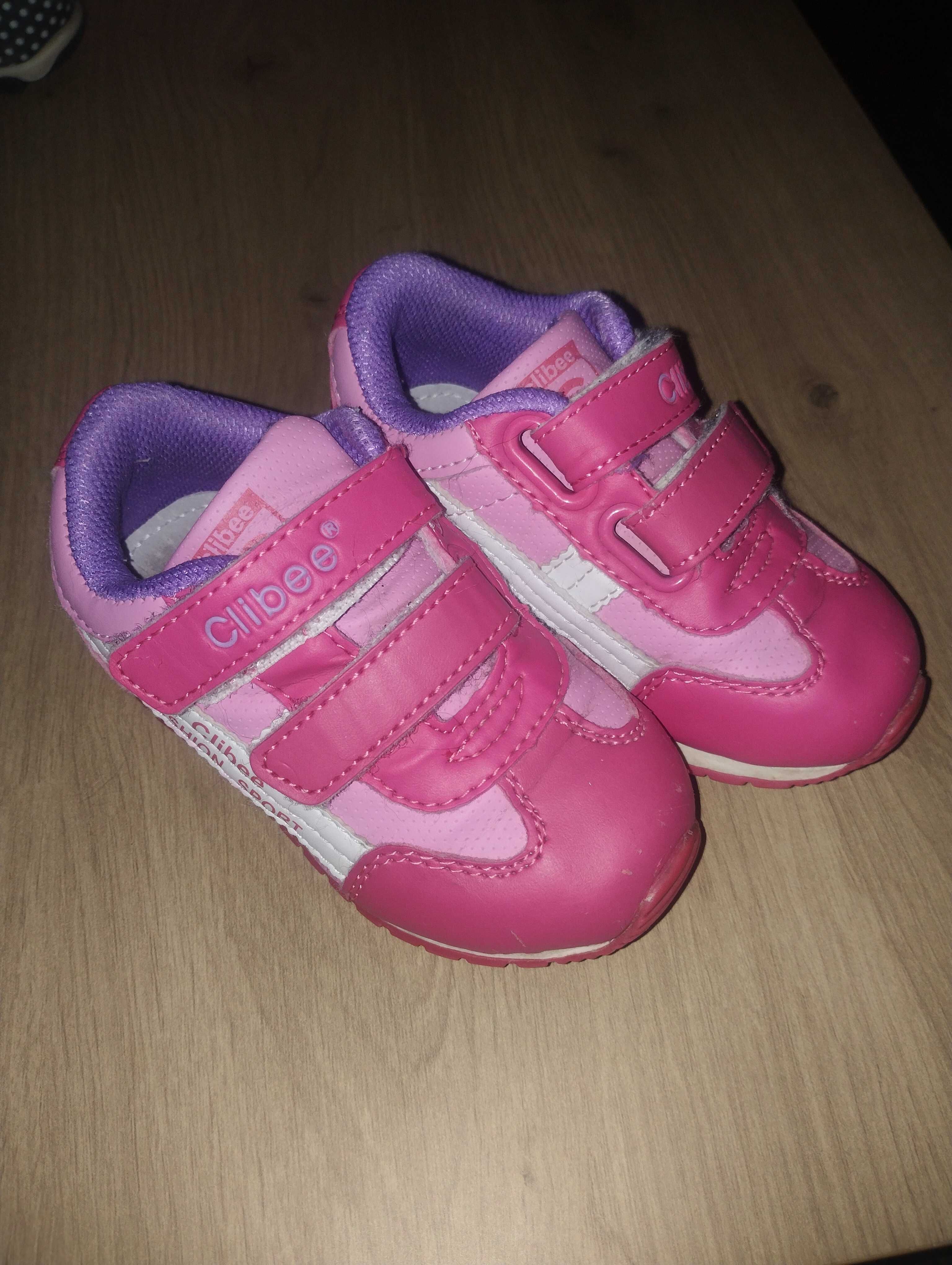 Różowe adidasy Clibee 22