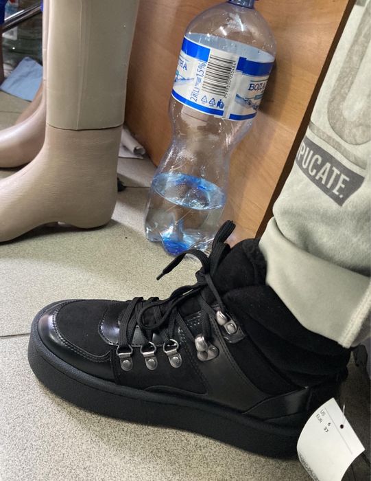 Нові утеплені жіночі хайтопи черевики Н&М ботинки НМ