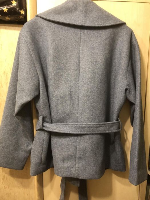 Пальто від Only сіро блакитного кольору