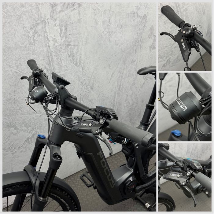 Rower Elektryczny MTB Full Focus Thron2 6.8 Bosch CX Smart 456 km!