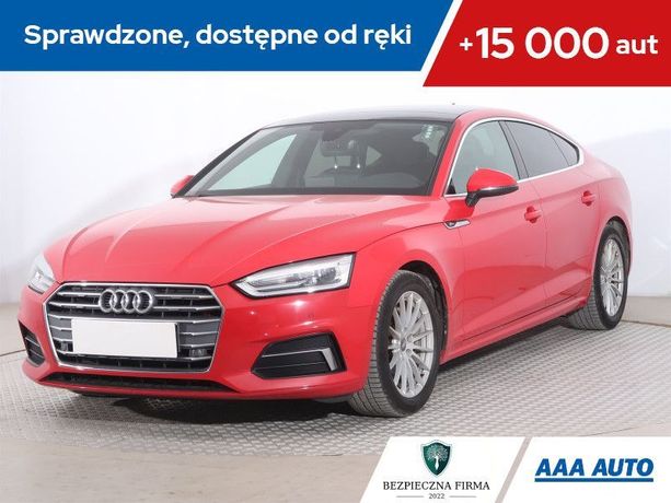 Audi A5 2.0 TDI S-line , Serwis ASO, 187 KM, Skóra, Navi, Klimatronic,