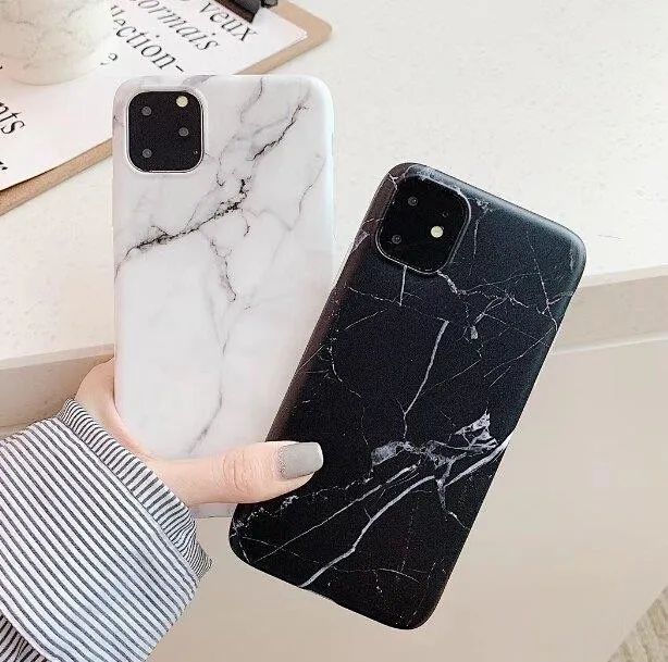 Wozinsky Marble Żelowe Etui Marmur Samsung Galaxy A42 5G Biały