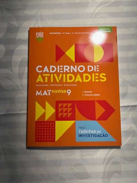MatPower9 - Matemática - 9º ano - Projecto Professor - Novo