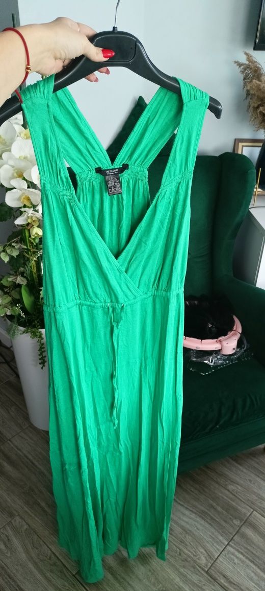 Ellos zielona sukienka r40/44