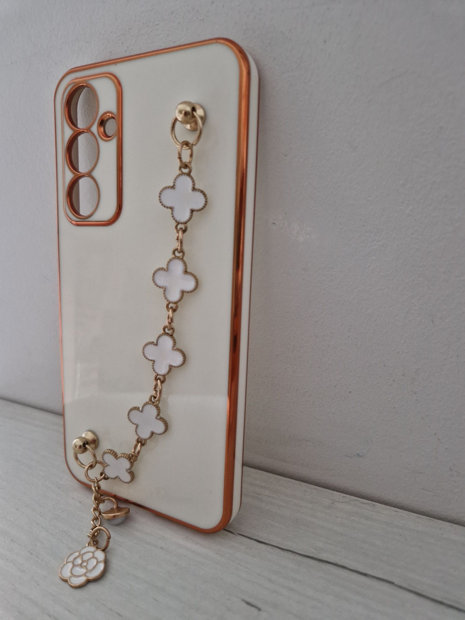Trend Case do Samsung Galaxy A54 5G wzór 3 biały
