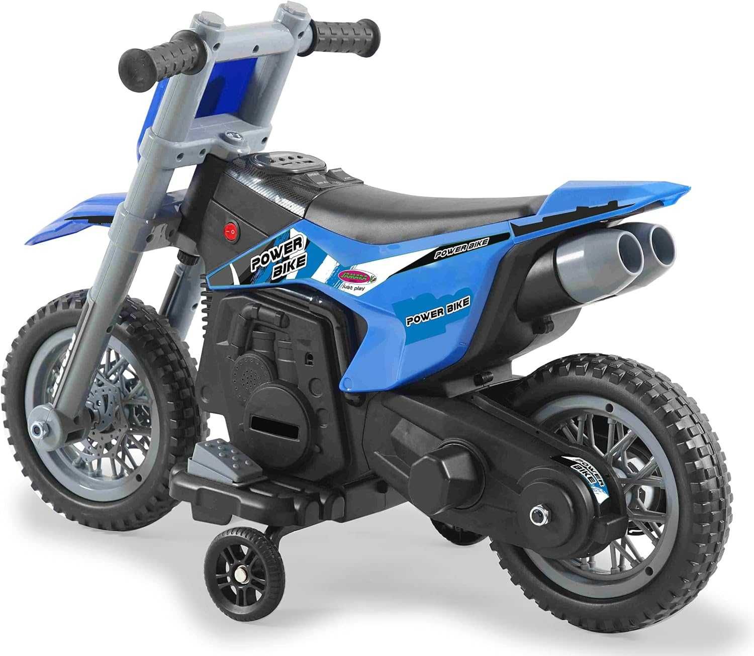 Jamara Ride-on Moto Power Bike blu 6 V