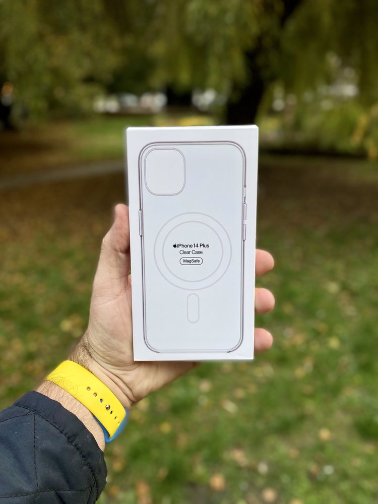 Przezroczyste etui z MagSafe do iPhone 14 (plus, pro, pro max )