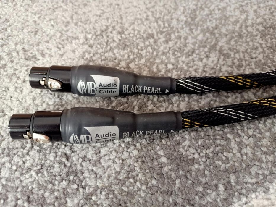 M&B Audio Cable interkonekt analog Black Pearl XLR