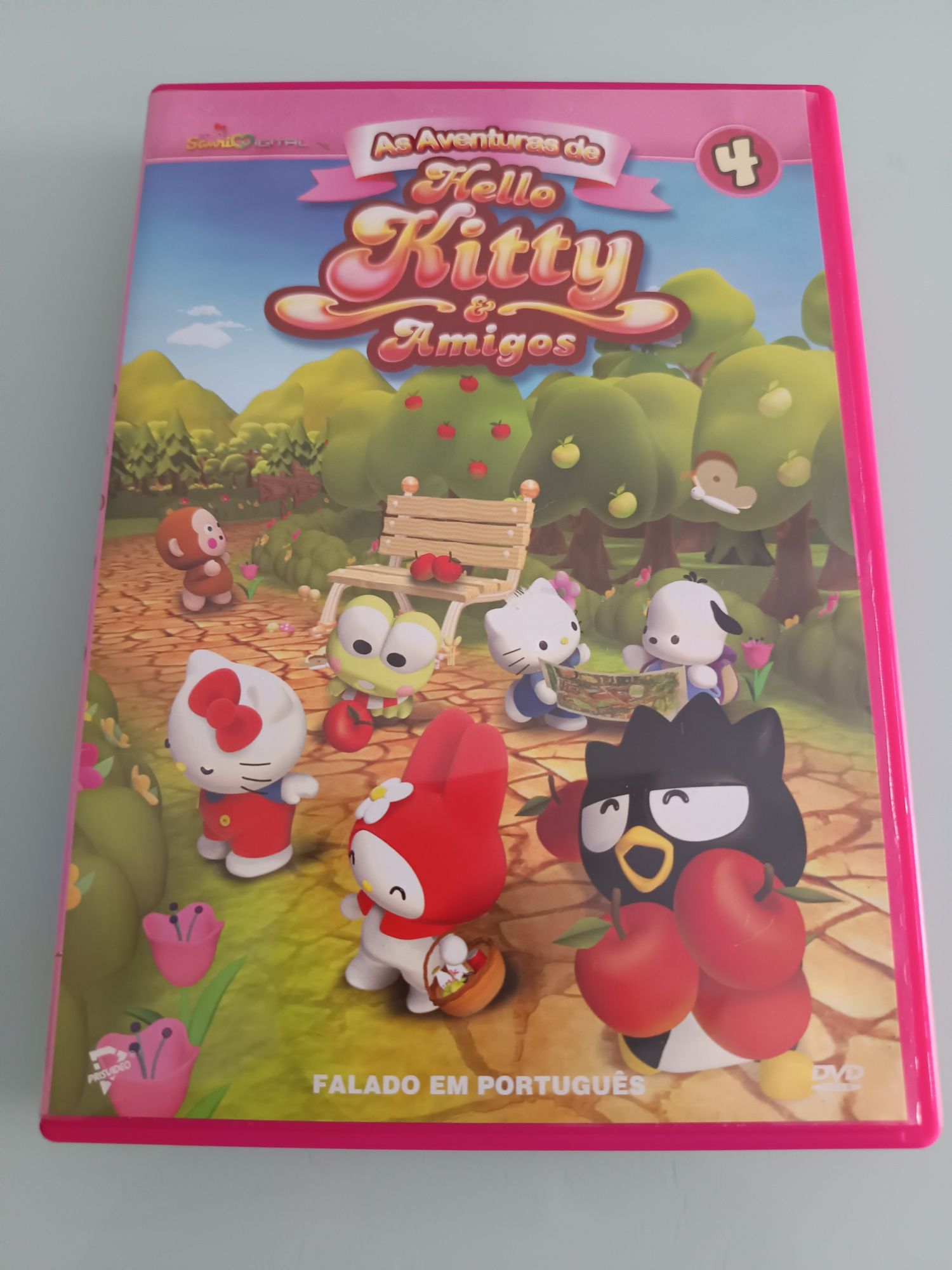 DVD as aventuras de hello Kitty