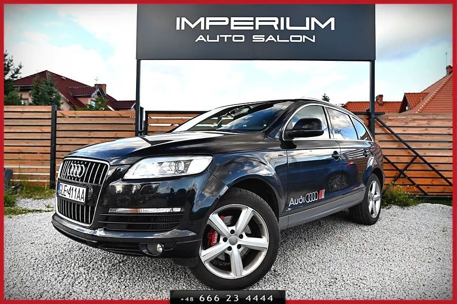 Audi Q7 3.0 TDi 233km Quattro Tiptronic Sline Skóra Navi NOWY ROZRZĄD
