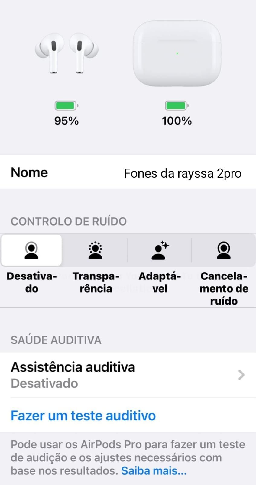 Fone airpedss 2° geração