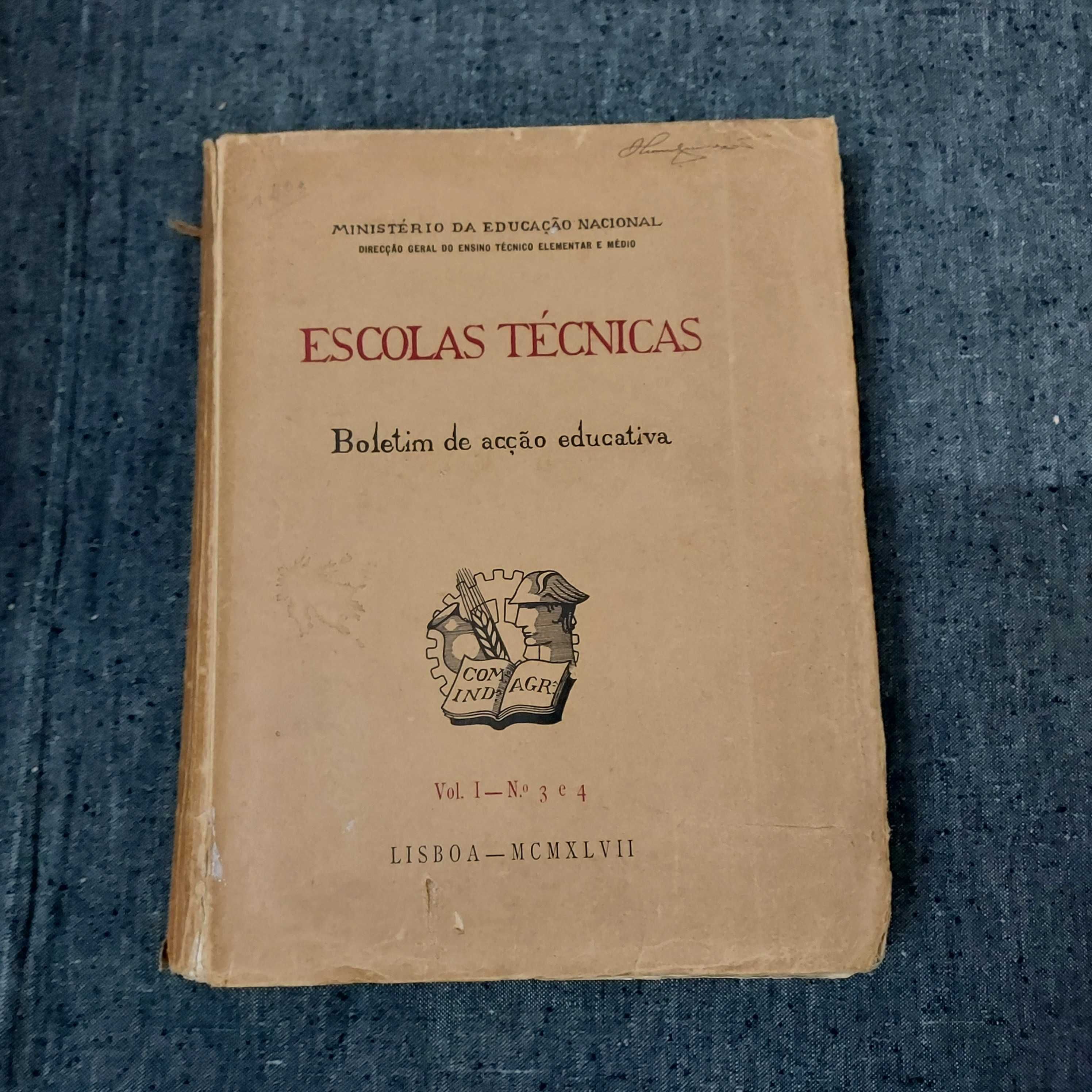 Escolas Técnicas:Boletim de Acção Educativa-1947/1970