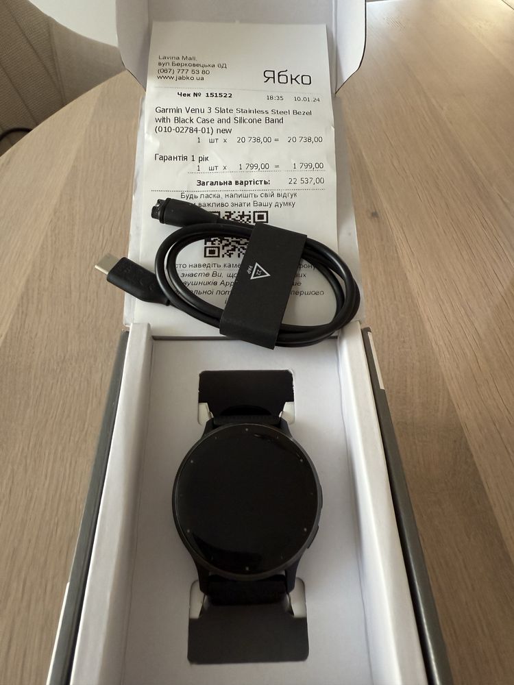 Garmin VENU 3 black