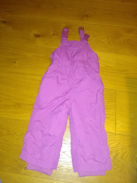 Spodnie dziewczęce zimowe śniegowe