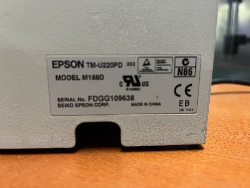 Impressora EPSON modelo M188D