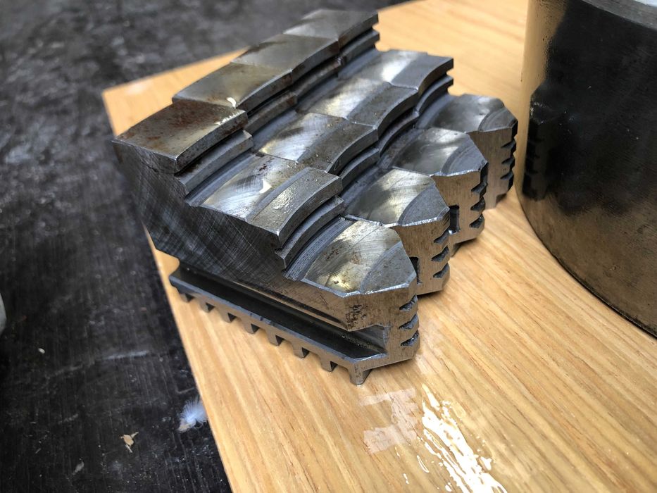 uchwyt tokarski fi 200 polski BISON jak nowy