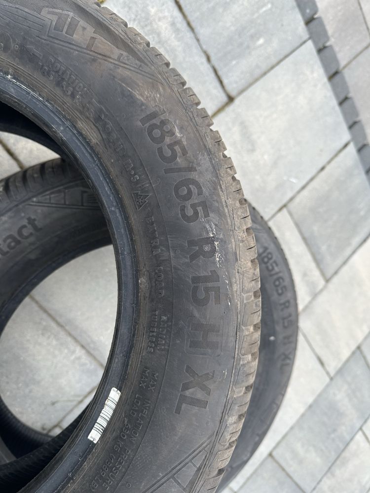 Opony Continental 185/65r15 Wielosezonowe 22r