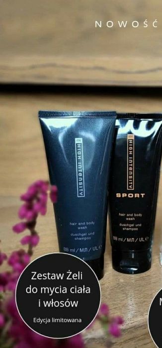 Zestaw do ciała i włosów dla mężczyzny