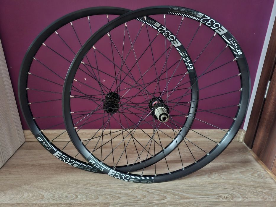 Nowe koła 27,5 dt swiss e532 novatec 792 boost centerlock bardzo mocne
