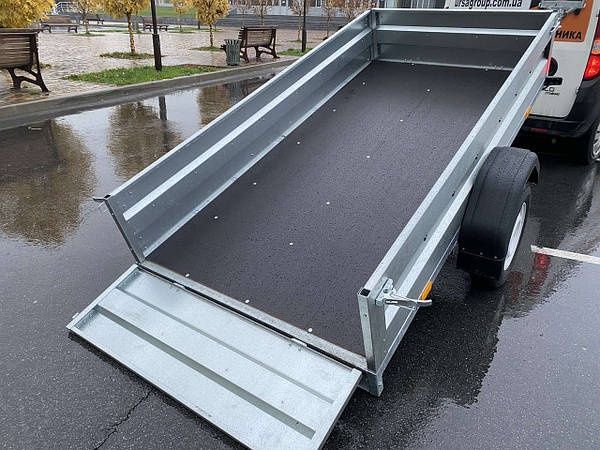 Прицеп причіп легкового автомобіля оцинкований