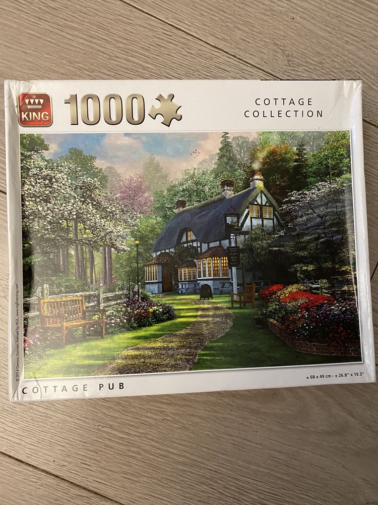 Puzzle 1000 kompletne