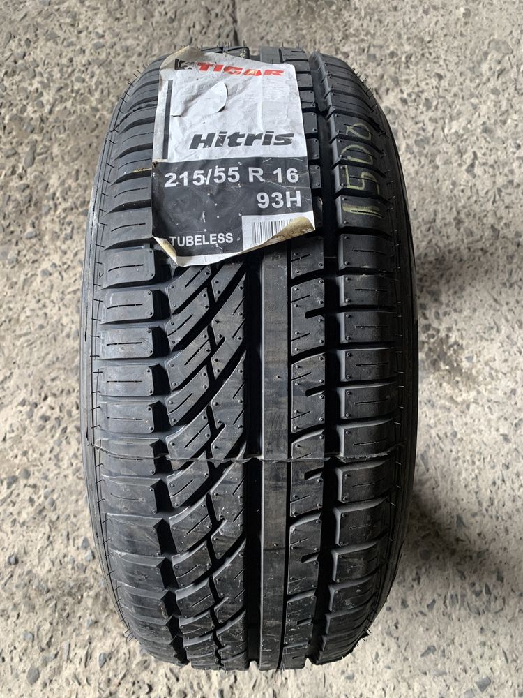 (1шт) нове 215/55R16 Tigar Hitris (93H)  літня шина