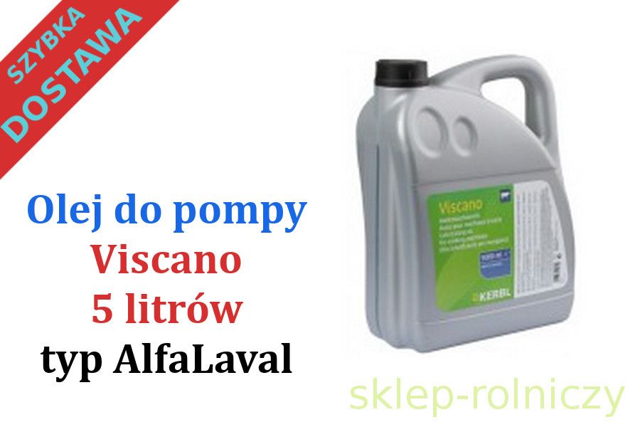 Olej do dojarki do pompy podciśnienia Viscano 5L DOJARKA alfalaval