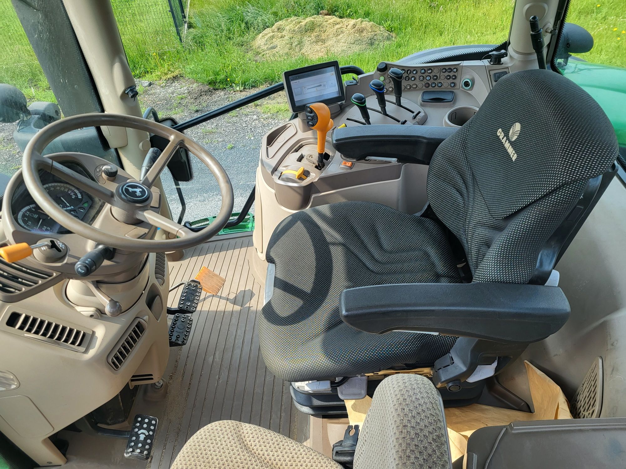 Ciągnik Johne Deere 6145R Pneumatyka,Amort Oś 6155r fendt claas 6150