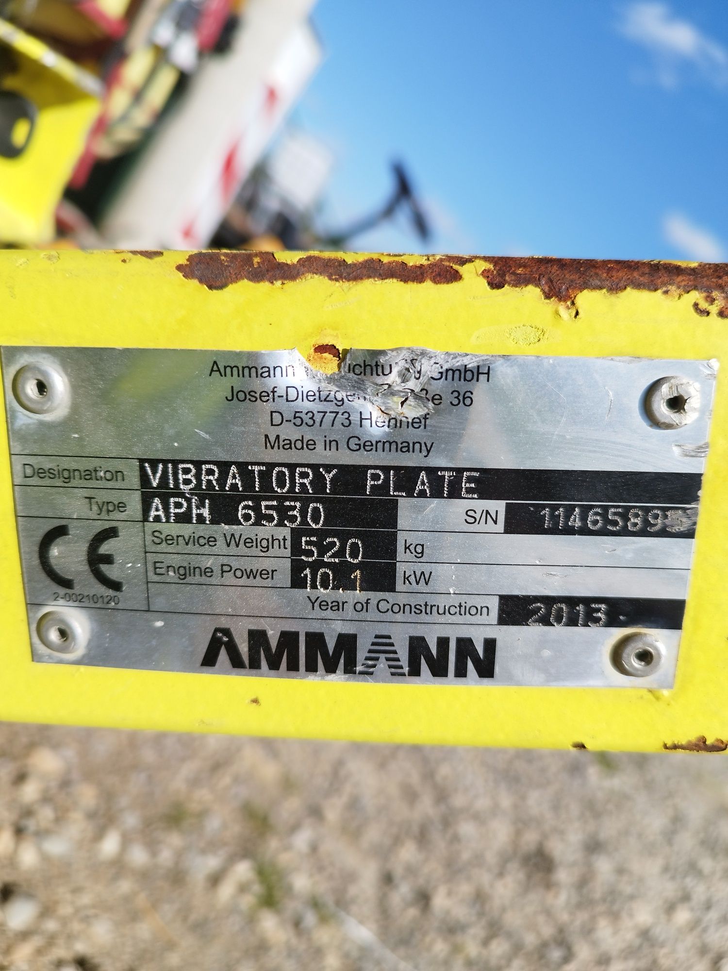 Zagęszczarka Amman APH 6530 Ace econ