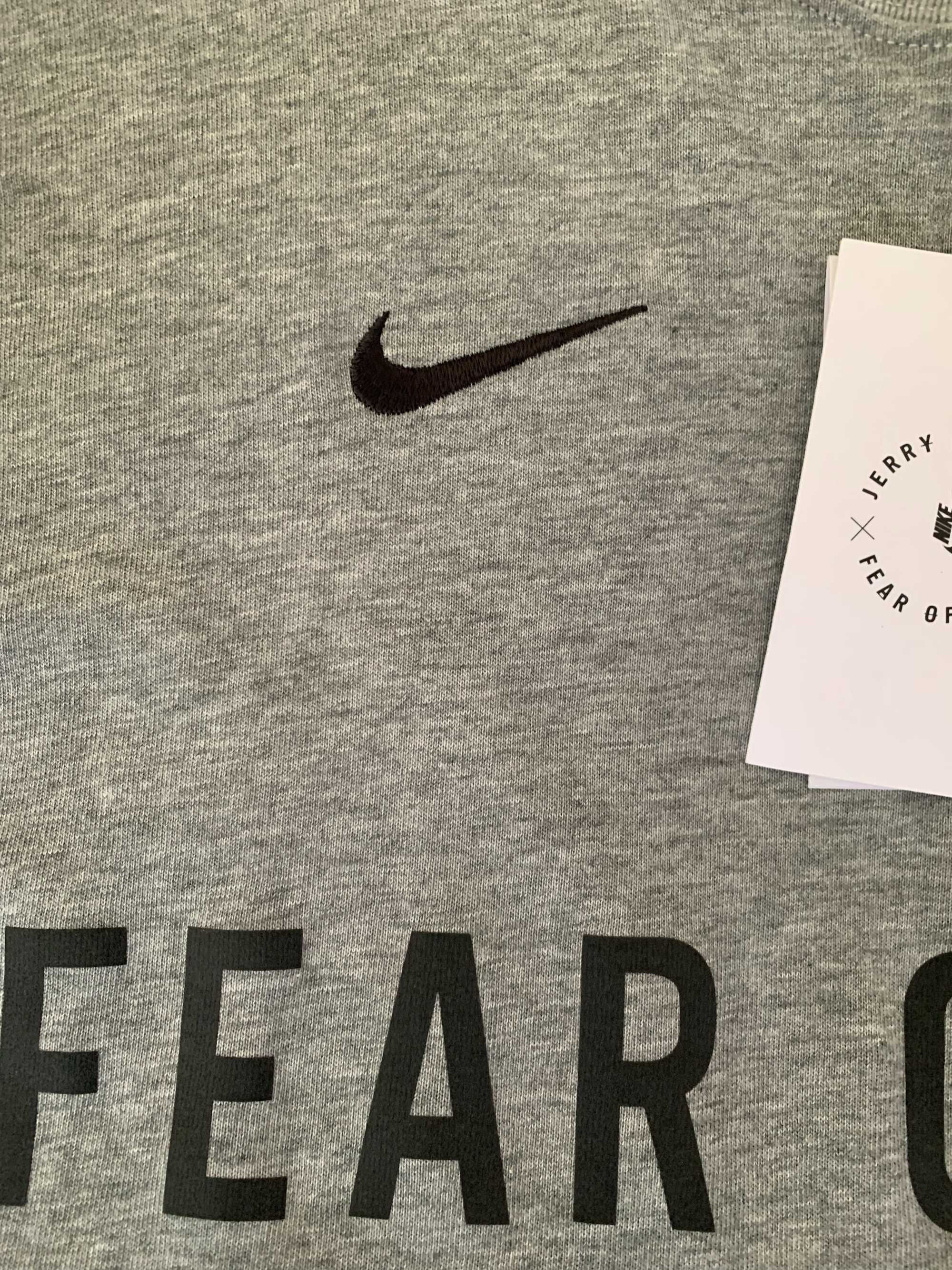 Fear of God x Nike Warm Up T-shirt Cinza