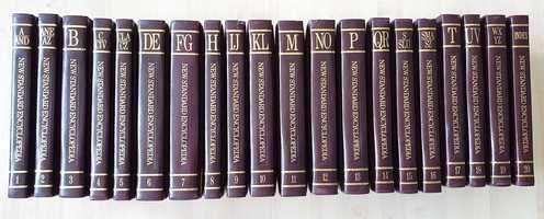 Encyklopedia angielska "New Standard Encyclopedia" (komplet 20 tomów)