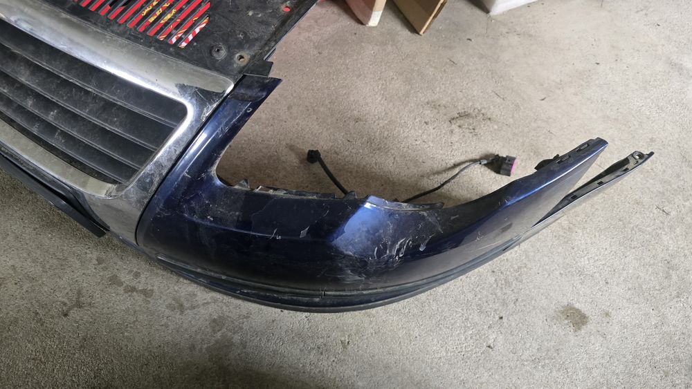 Vw pasaat b7 maska zderzak blotnik pas lampa deska drzwi