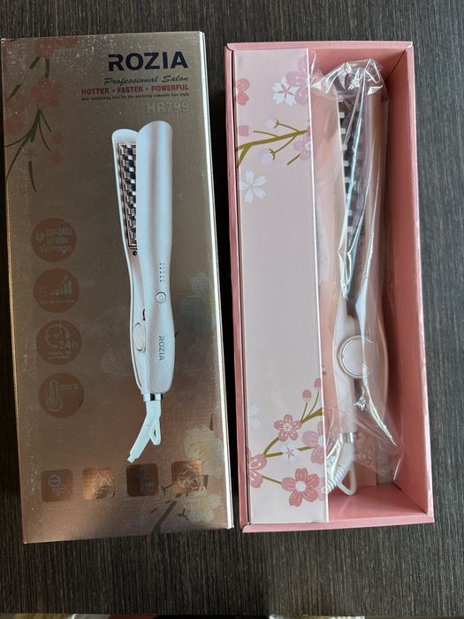 Плойка щипці для надання об'єму волоссю Rozia HR-799