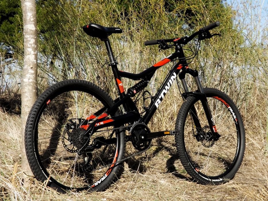 Bicicleta BTT Trail Btwin ROCKRIDER ST-520S - Tamanho L - Roda 27.5"