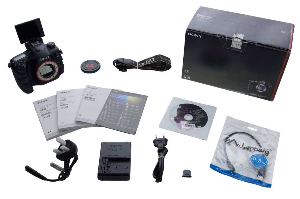 SONY A - Aparat Sony Alpha SLT-A99V Body - 20.529 zdjęć Pełna klatka